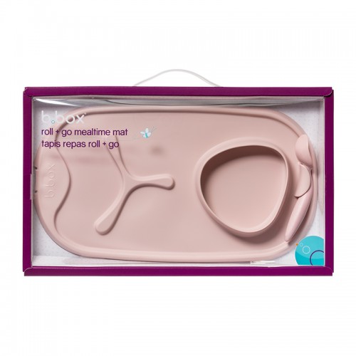 B.Box Roll + Go Mealtime Mat with Spoon | Travel Friendly | 6 months+